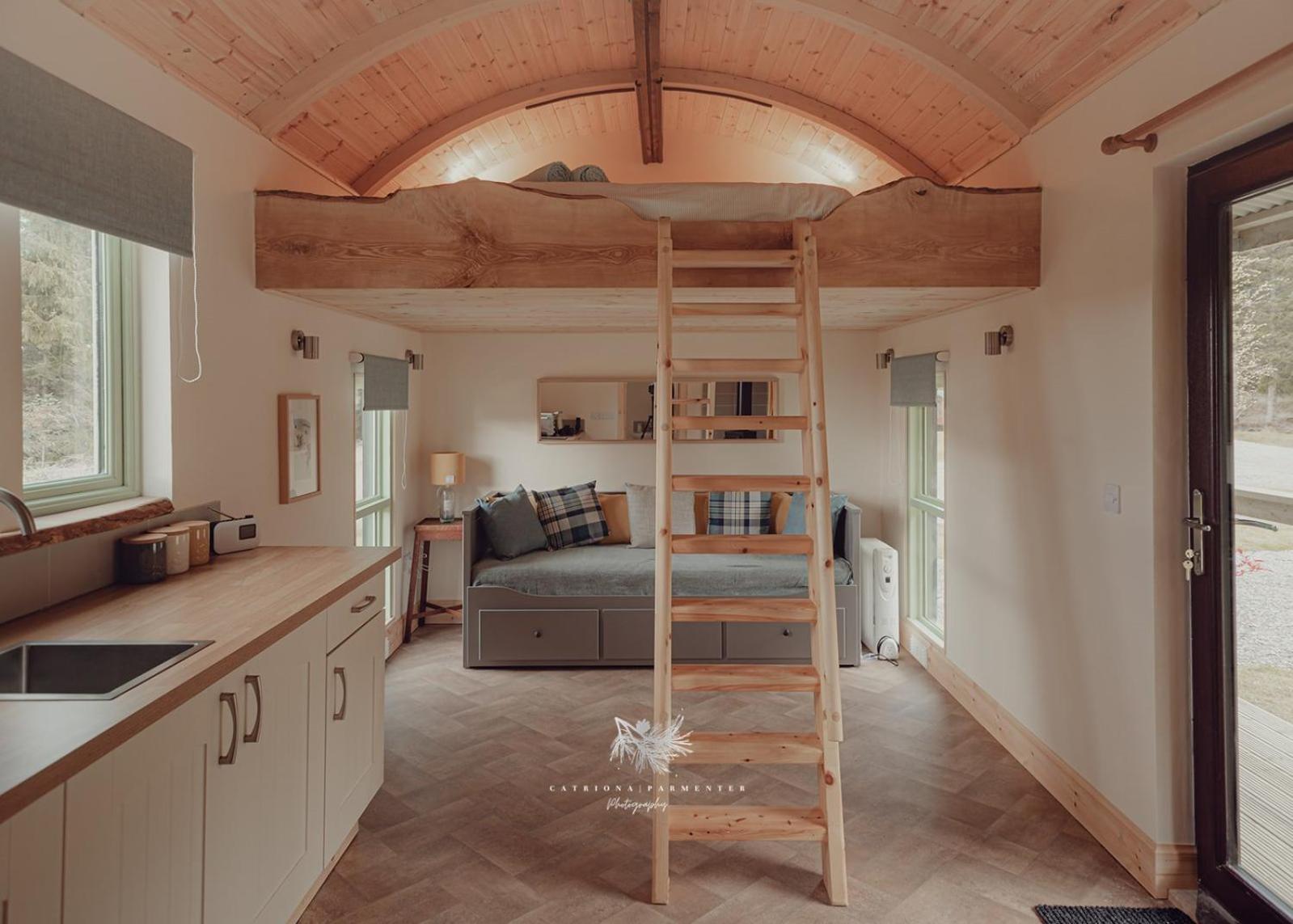 Highland Shepherd Huts Nethy Bridge Bagian luar foto