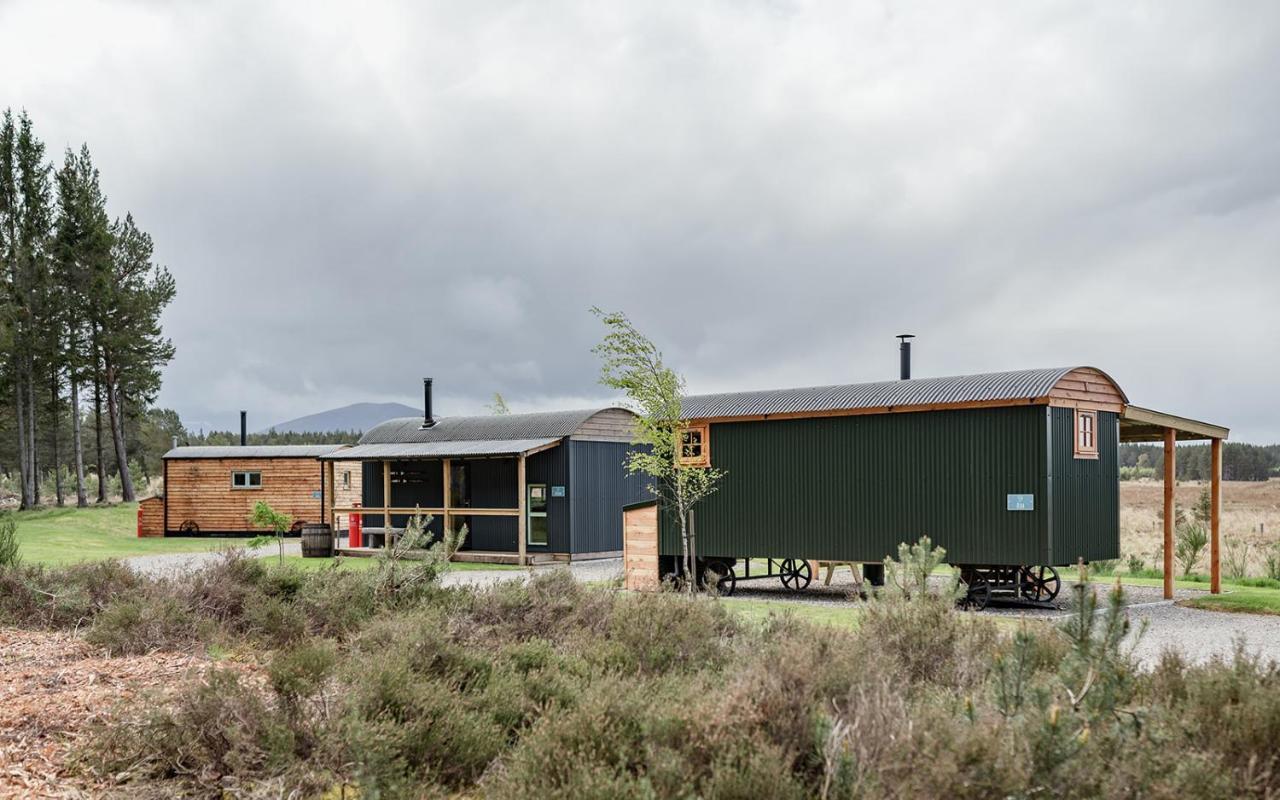 Highland Shepherd Huts Nethy Bridge Bagian luar foto