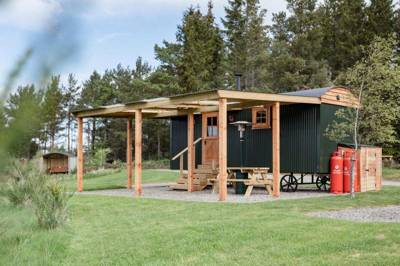 Highland Shepherd Huts Nethy Bridge Bagian luar foto