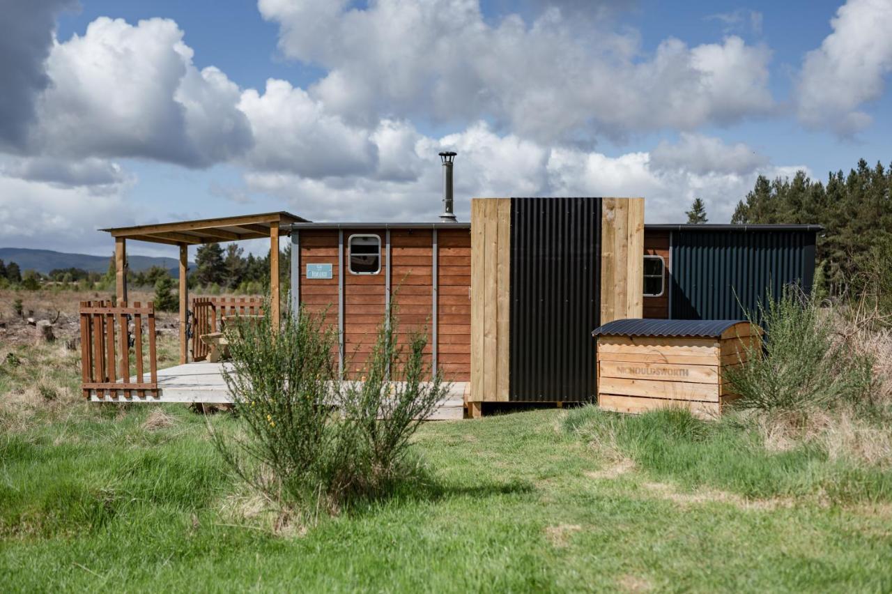 Highland Shepherd Huts Nethy Bridge Bagian luar foto