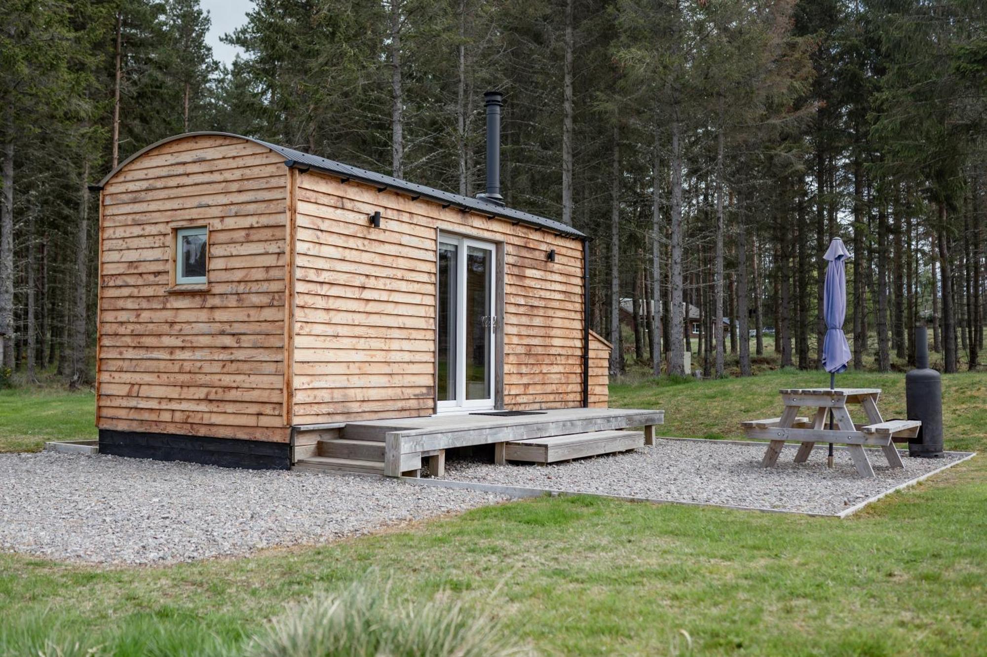 Highland Shepherd Huts Nethy Bridge Ruang foto
